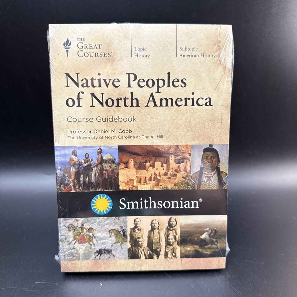 NEW Native Peoples of North America by Daniel M. Cobb (2016, DVD) Great Courses